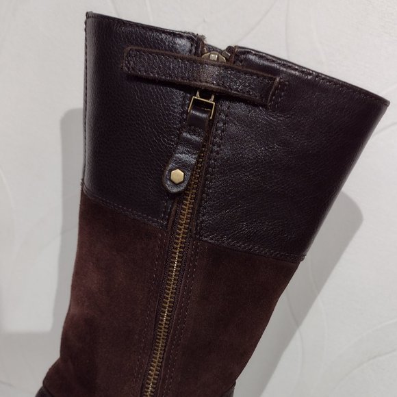 Timberland Western Buckle Boots Size UK 5.5 Womens Brown - Picture 11 of 13